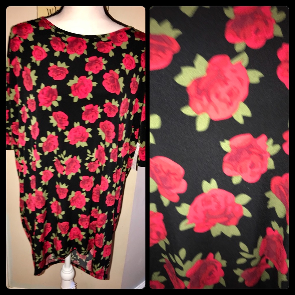 Lularoe roses Irma Nwt